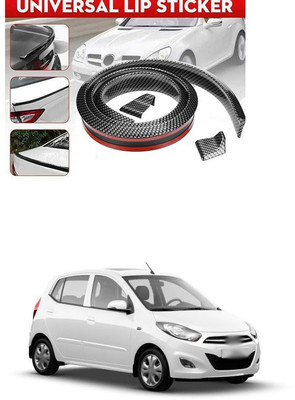 XZRTZ Plastic Car Bumper Guard(Black, Pack of 1, Hyundai, i10)