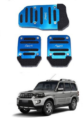 ACCESSOREEZ Car NON SLIP pedal Kit cover GJ3112 ( CLUTCH PEDAL , BREAK PEDAL & ACCELERATOR PEDAL ) UNIVERSAL FOR ALL INDIAN MODELS Car Pedal