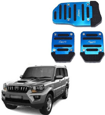 ACCESSOREEZ Car NON SLIP pedal Kit cover GJ3176 ( CLUTCH PEDAL , BREAK PEDAL & ACCELERATOR PEDAL ) UNIVERSAL FOR ALL INDIAN MODELS Car Pedal