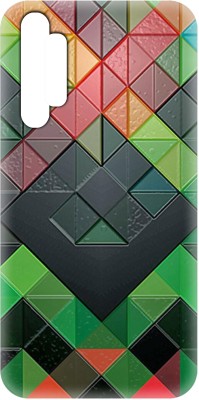 Smutty Back Cover for Realme XT, RMX1921 - Block Pattern Print(Multicolor, Hard Case, Pack of: 1)