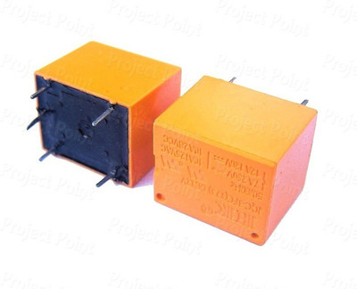 jivith 12V(DC)/7A SUGARCUBE SPDT(1CO) RELAY Electronic Components Electronic Hobby Kit