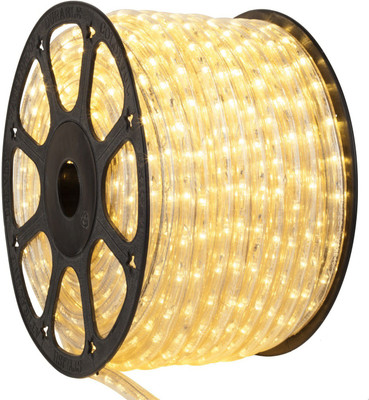 Peafowl Wholesale 2400 LEDs 20.32 m Yellow Steady Strip Rice Lights(Pack of 1)