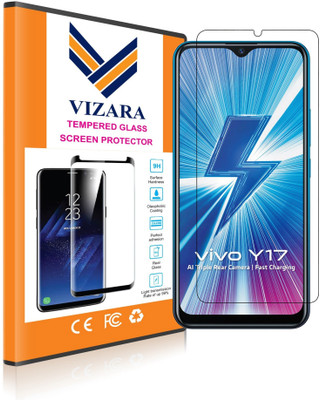 VIZARA Tempered Glass Guard for Vivo Y17(Pack of 1)