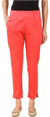 Style Access Relaxed Women Red Trousers