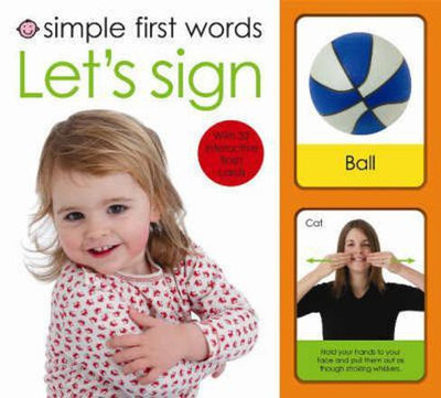 Simple First Words - Let's Sign(English, Hardcover, Priddy Roger)