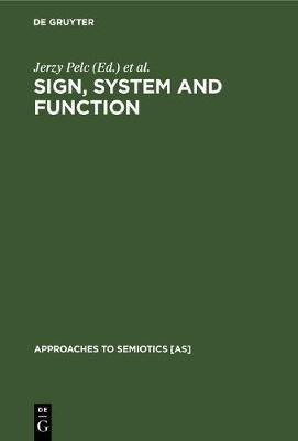 Sign, System and Function(English, Hardcover, unknown)