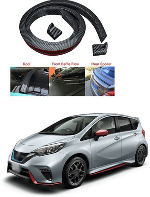 PECUNIA Plastic Car Bumper Guard(Black, Pack of 1, Nissan, X-Trail)