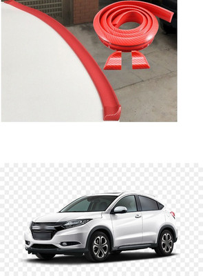XZRTZ Plastic Car Bumper Guard(Red, Pack of 1, Honda, Jazz)
