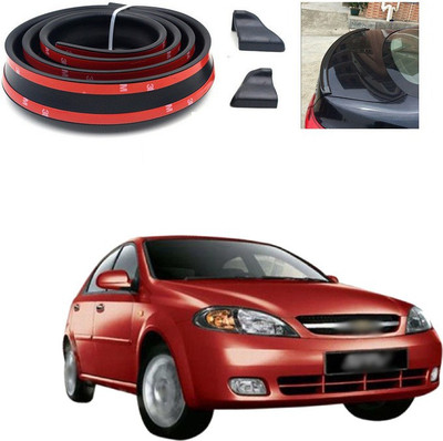 PECUNIA Plastic Car Bumper Guard(Black, Pack of 1, Chevrolet, Optra SRV)