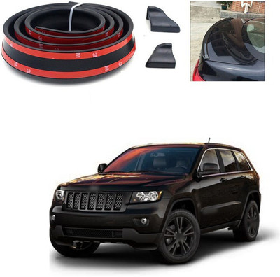 PECUNIA Plastic Car Bumper Guard(Black, Pack of 1, Hyundai, Tucson)