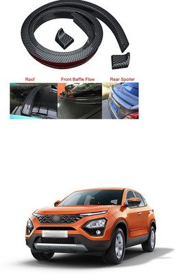 PECUNIA Plastic Car Bumper Guard(Black, Pack of 1, Tata, Aria)