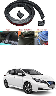 PECUNIA Plastic Car Bumper Guard(Black, Pack of 1, Nissan, Evalia)