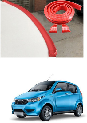 XZRTZ Plastic Car Bumper Guard(Red, Pack of 1, Mahindra, Reva)