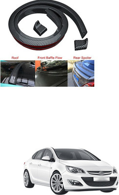 PECUNIA Plastic Car Bumper Guard(Black, Pack of 1, Opel, Astra)