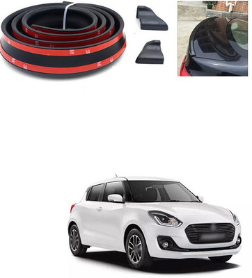 PECUNIA Plastic Car Bumper Guard(Black, Pack of 1, Maruti, Swift)