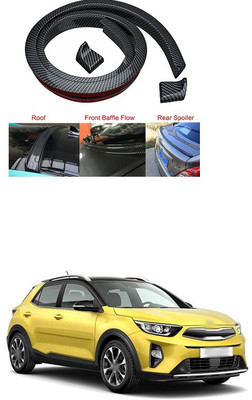PECUNIA Plastic Car Bumper Guard(Black, Pack of 1, Hyundai, Xcent)
