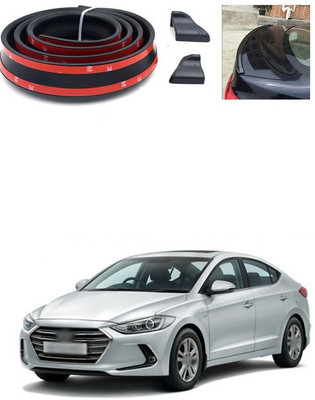 PECUNIA Plastic Car Bumper Guard(Black, Pack of 1, Hyundai, Elantra)