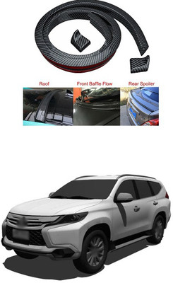 PECUNIA Plastic Car Bumper Guard(Black, Pack of 1, Mitsubishi, Lancer)