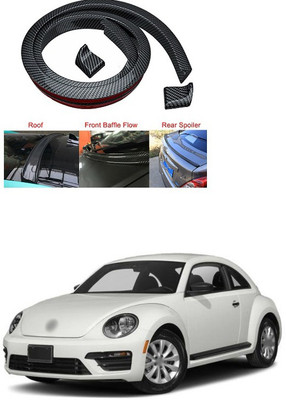 PECUNIA Plastic Car Bumper Guard(Black, Pack of 1, Volkswagen, Beetle)