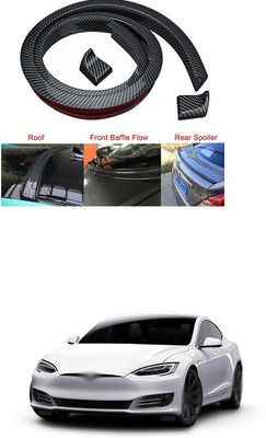 PECUNIA Plastic Car Bumper Guard(Black, Pack of 1, Tata, Tiago)