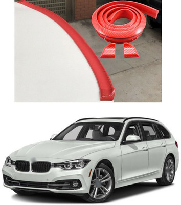 XZRTZ Plastic Car Bumper Guard(Red, Pack of 1, BMW, 3 Series)