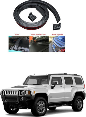 PECUNIA Plastic Car Bumper Guard(Black, Pack of 1, GM, Hummer H3)