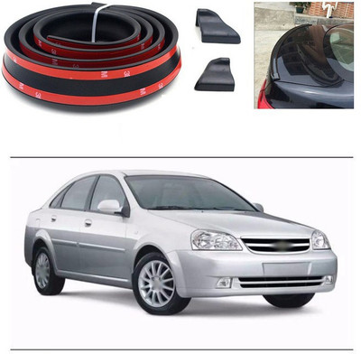 PECUNIA Plastic Car Bumper Guard(Black, Pack of 1, Chevrolet, Optra)