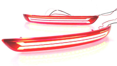 CARMART Led Matrix Car Reflector Light(Red)