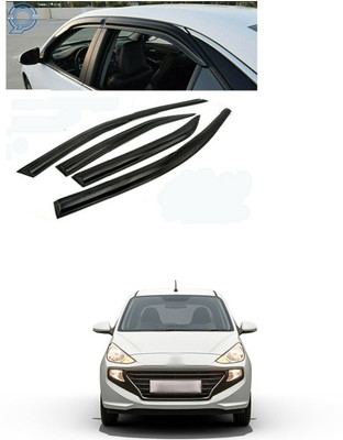 XZRTZ Tape on Matte Black Window Visor(Black Set of 4)