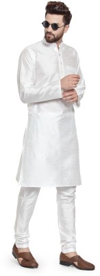 SAIFOO Men Kurta Pyjama Set