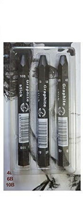 Sabahz Trading 4B,6B,10B Pencil(Pack of 3)