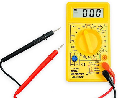 FADMAN dt-830-d lcd 2 Wire current check Digital Multimeter(2000 Counts)
