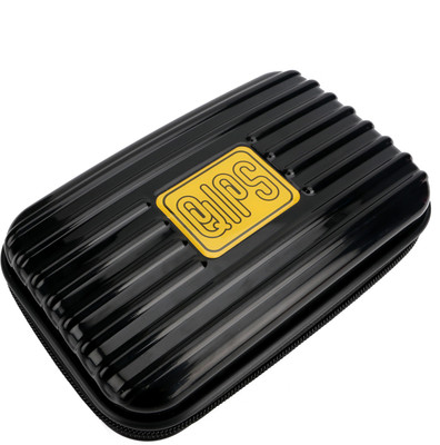 QIPS SOLID COLOUR SOLID COLOUR Art Plastic Pencil Box(Set of 1, Black)