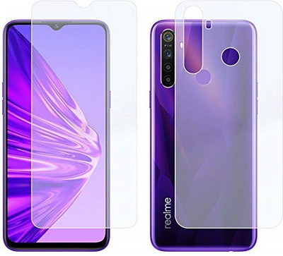 ELEF Front and Back Tempered Glass for Realme 5 Pro(Pack of 2)