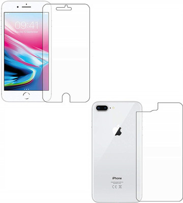 ELEF Front and Back Tempered Glass for Apple iPhone 8 Plus(Pack of 2)