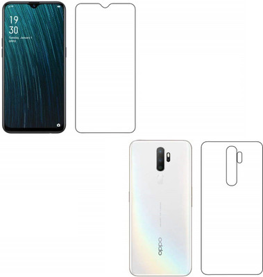 ELEF Front and Back Tempered Glass for Oppo A5 2020(Pack of 2)