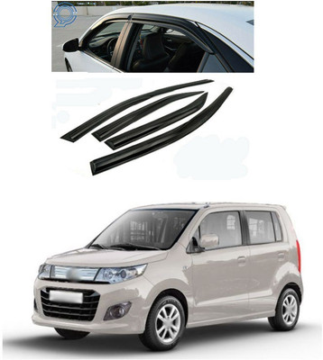 XZRTZ Tape on Matte Black Window Visor(Black Set of 4)