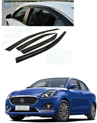 XZRTZ Tape on Matte Black Window Visor(Black Set of 4)