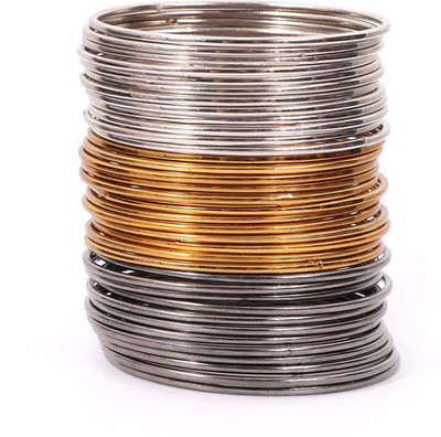 Shivarth Metal Bangle Set(Pack of 36)