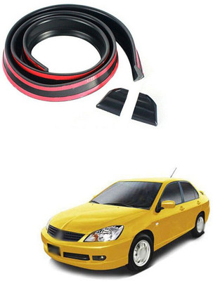 XZRTZ Plastic Car Bumper Guard(Black, Pack of 1, Mitsubishi, Lancer)