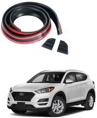 XZRTZ Plastic Car Bumper Guard(Black, Pack of 1, Hyundai, Tucson)