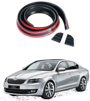 XZRTZ Plastic Car Bumper Guard(Black, Pack of 1, Skoda, Octavia)