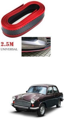 XZRTZ Plastic Car Bumper Guard(Black, Red, Pack of 1, GM, Hummer H3)