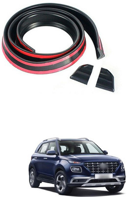 XZRTZ Plastic Car Bumper Guard(Black, Pack of 1, Hyundai, Tucson)