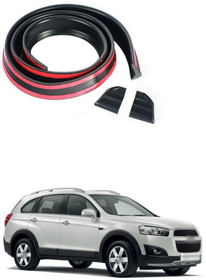 XZRTZ Plastic Car Bumper Guard(Black, Pack of 1, Chevrolet, Captiva)