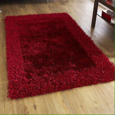 shopgallery Red Polyester Carpet(2 ft,  X 6 ft, Rectangle)