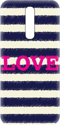 Smutty Back Cover for Oppo F11 Pro, CPH1969 - Love Print(Multicolor, Hard Case, Pack of: 1)