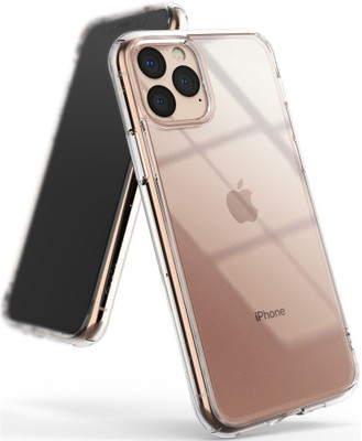 Case Creation Back Cover for Apple iPhone 12 Pro Soft Phone Case Slim Cover with flexible TPU Technology(Transparent, Camera Bump Protector, Silicon)