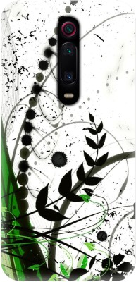 Smutty Back Cover for Mi K20 Pro, M1903F11I - White Floral Print(Multicolor, Hard Case, Pack of: 1)