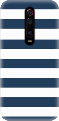 Smutty Back Cover for Mi K20 Pro, M1903F11I - Blue Stripes Print(Multicolor, Hard Case, Pack of: 1)